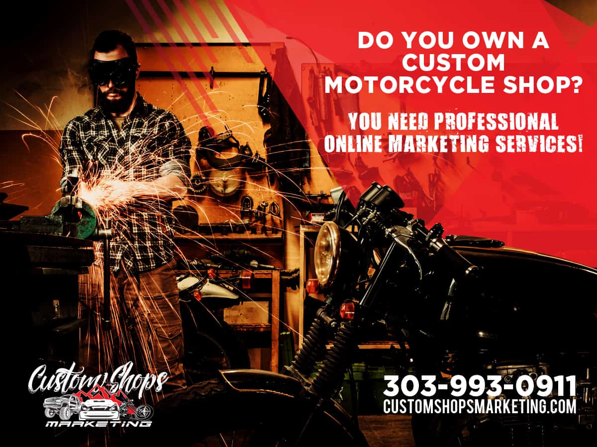 Online Marketing for Custom Motorcycle Shops | Custom Shops Marketing