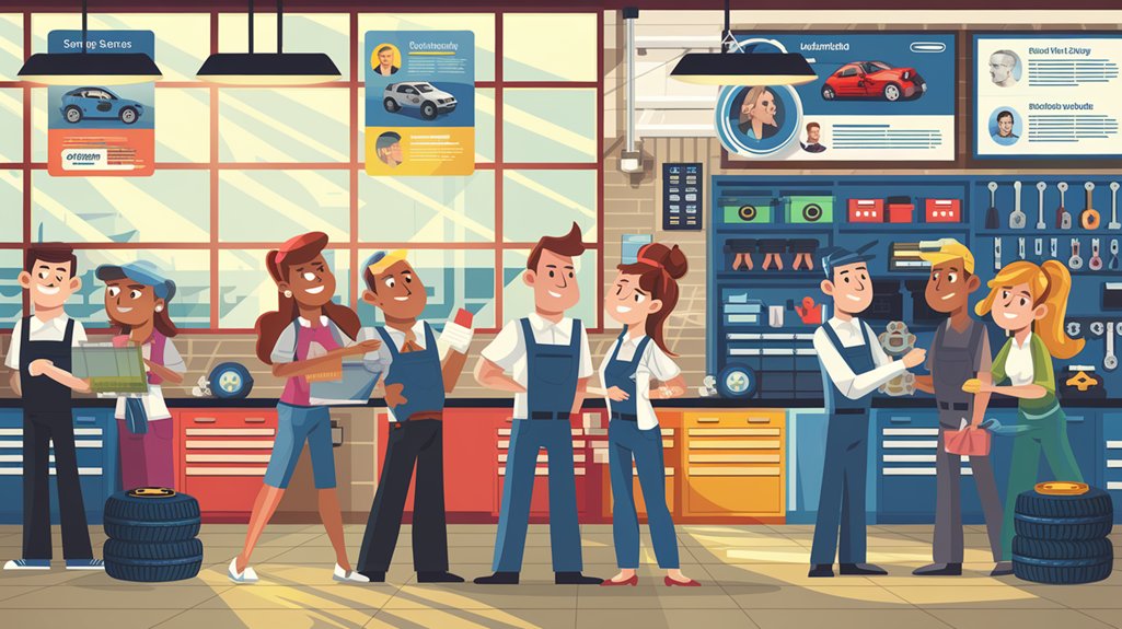 auto repair shop marketing audience