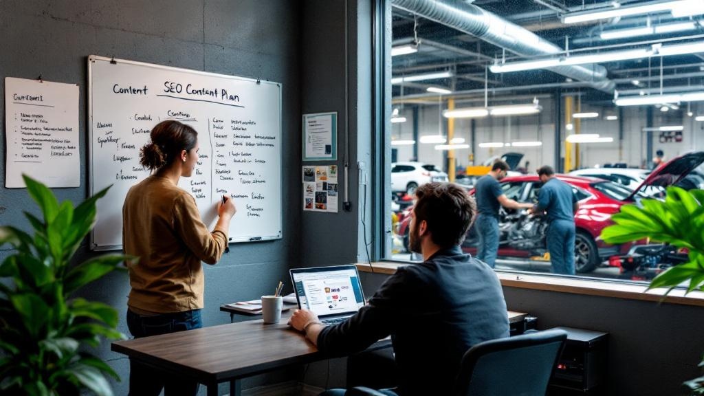 seo strategies for auto shop