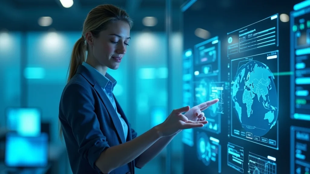 Futuristic AI-powered marketing dashboard illustrating how shops gain a competitive edge using AI